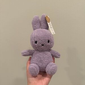 Miffy Sitting Terry 9" Plush Toy by Bon Ton Toys